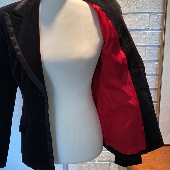 Velvet Blazer by Allen B - Picture 3 of 4